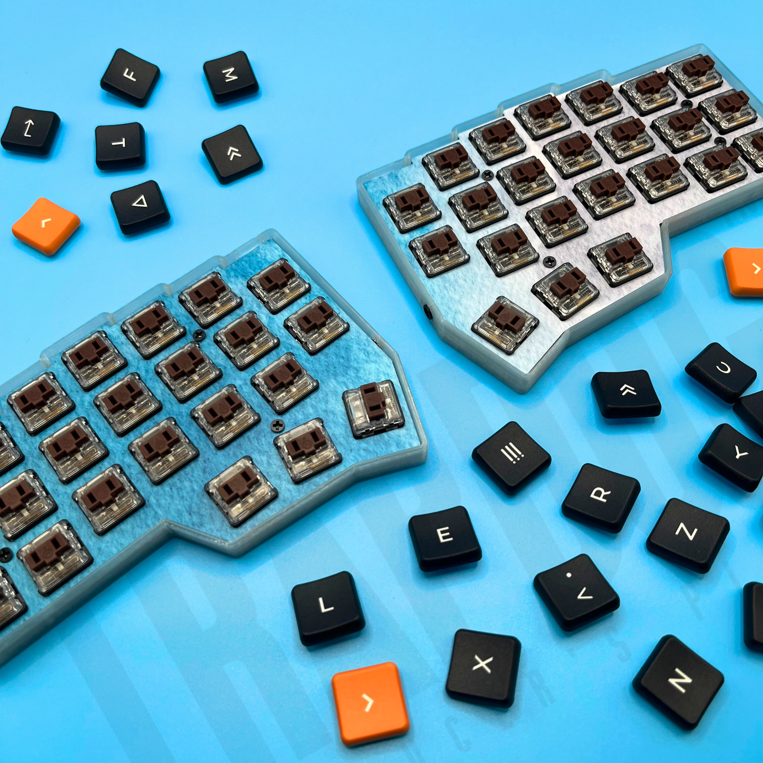 Custom Skin Corne Choc V4.1 RGB – Low Profile Split Mechanical Keyboard