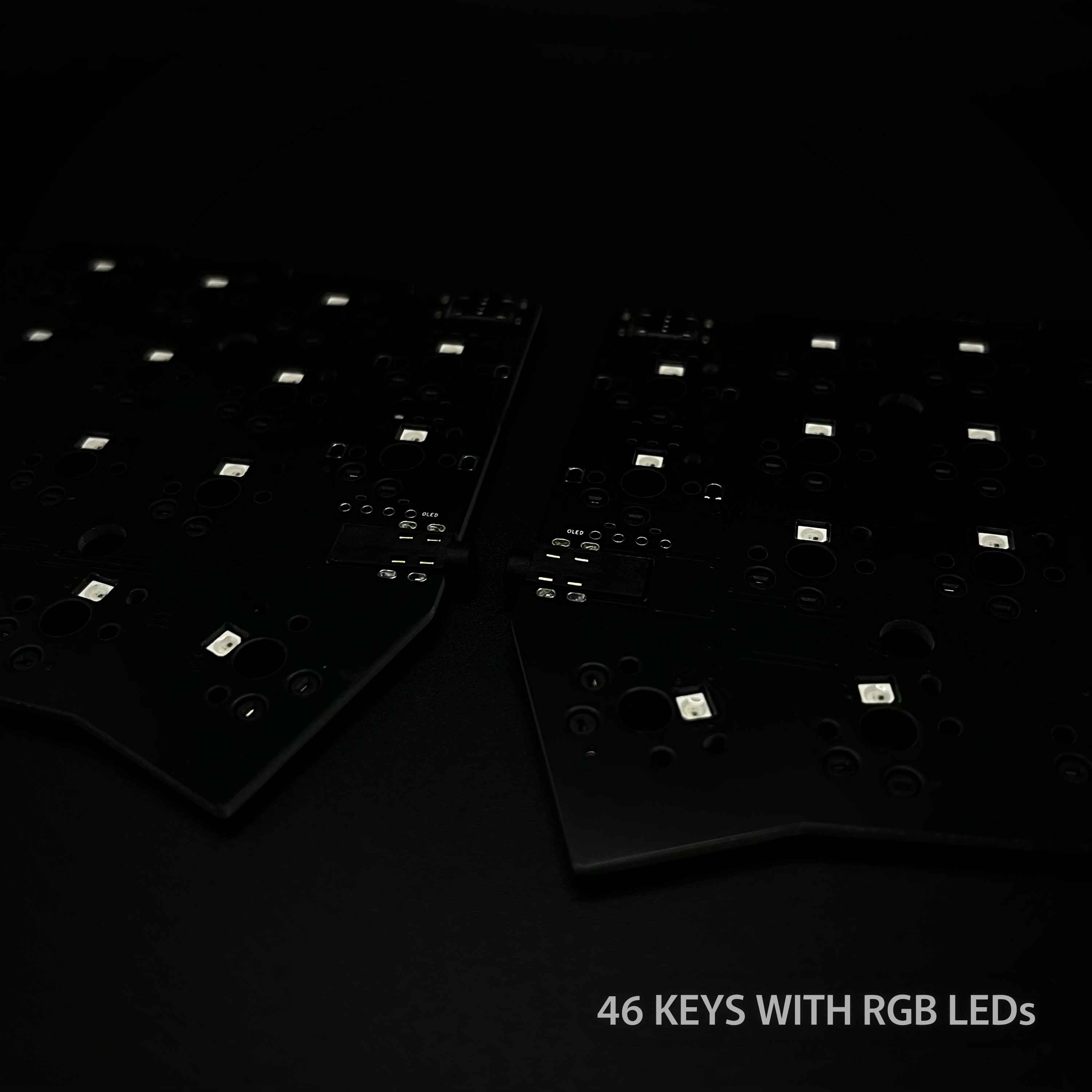 Corne Choc V4.1 PCB ONLY – Pre-Soldered & Pre-Flashed for Kailh Choc V1 & V2 Switches