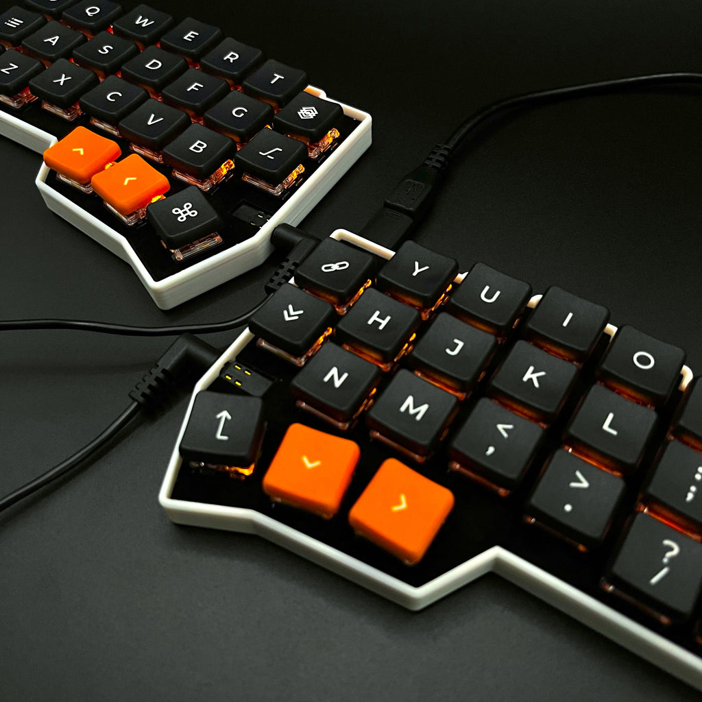 tented keyboard Tented Corne Choc V4.1 – Low Profile Split Mechanical Keyboard | RGB, – TRAPDOG