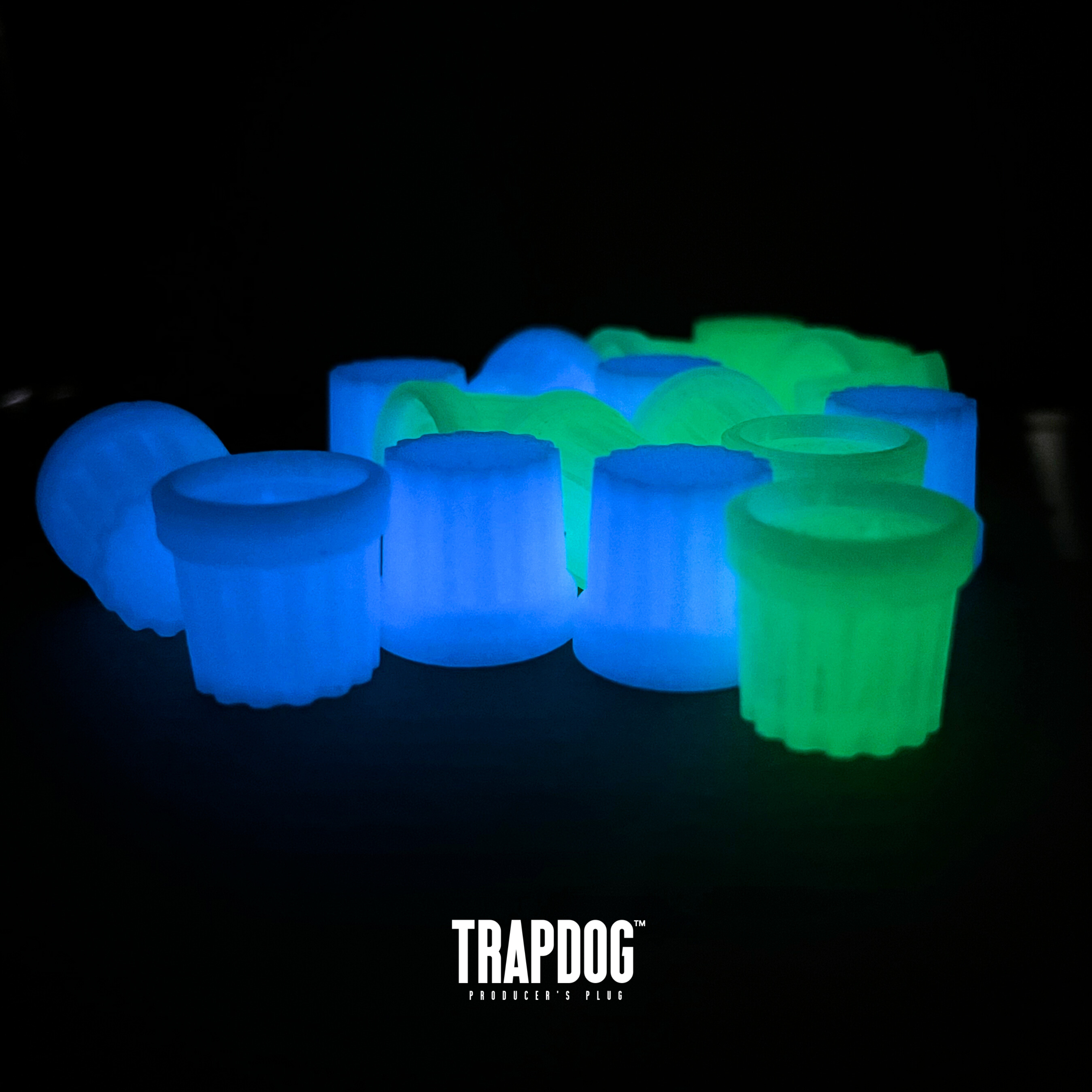 Glow-In-The-Dark D-Shaft Knobs | Perfect for SP404, Mixers, DJ Devices