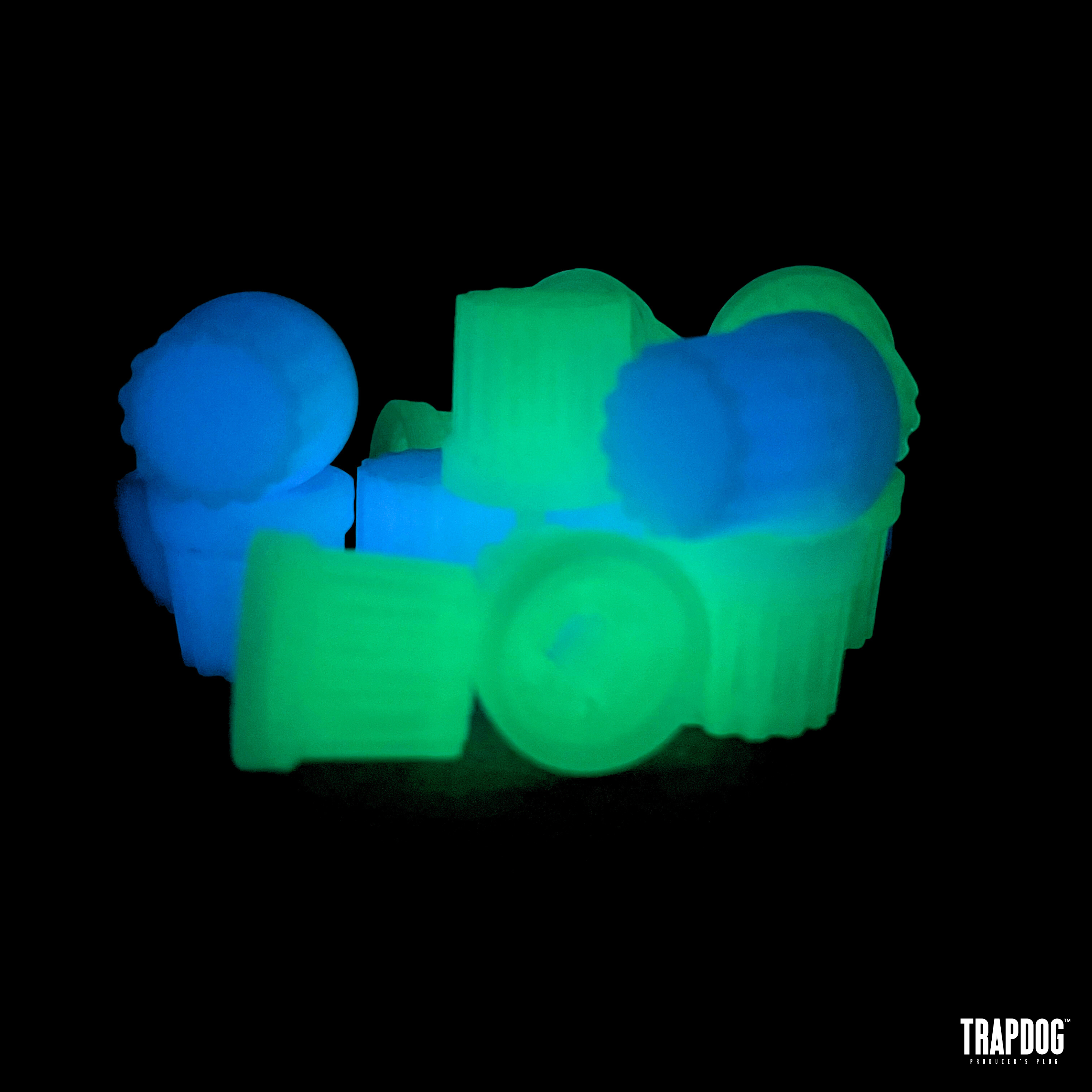 Glow-In-The-Dark D-Shaft Knobs | Perfect for SP404, Mixers, DJ Devices