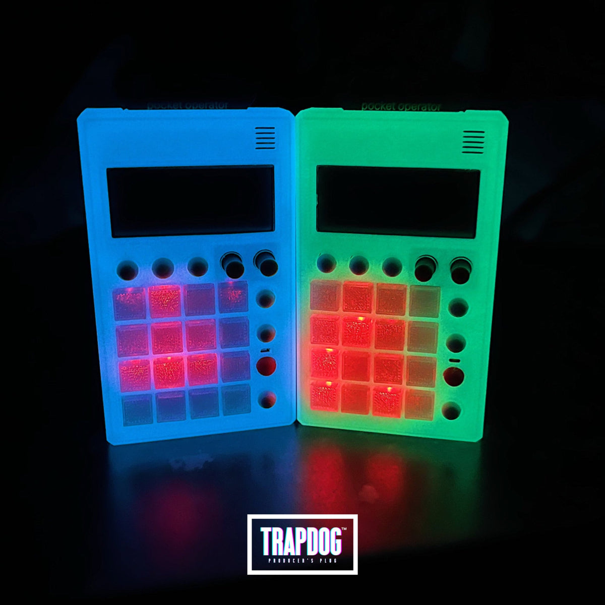 Glow-In-The-Dark Pocket Operator Case (Biggest Pads In The Game