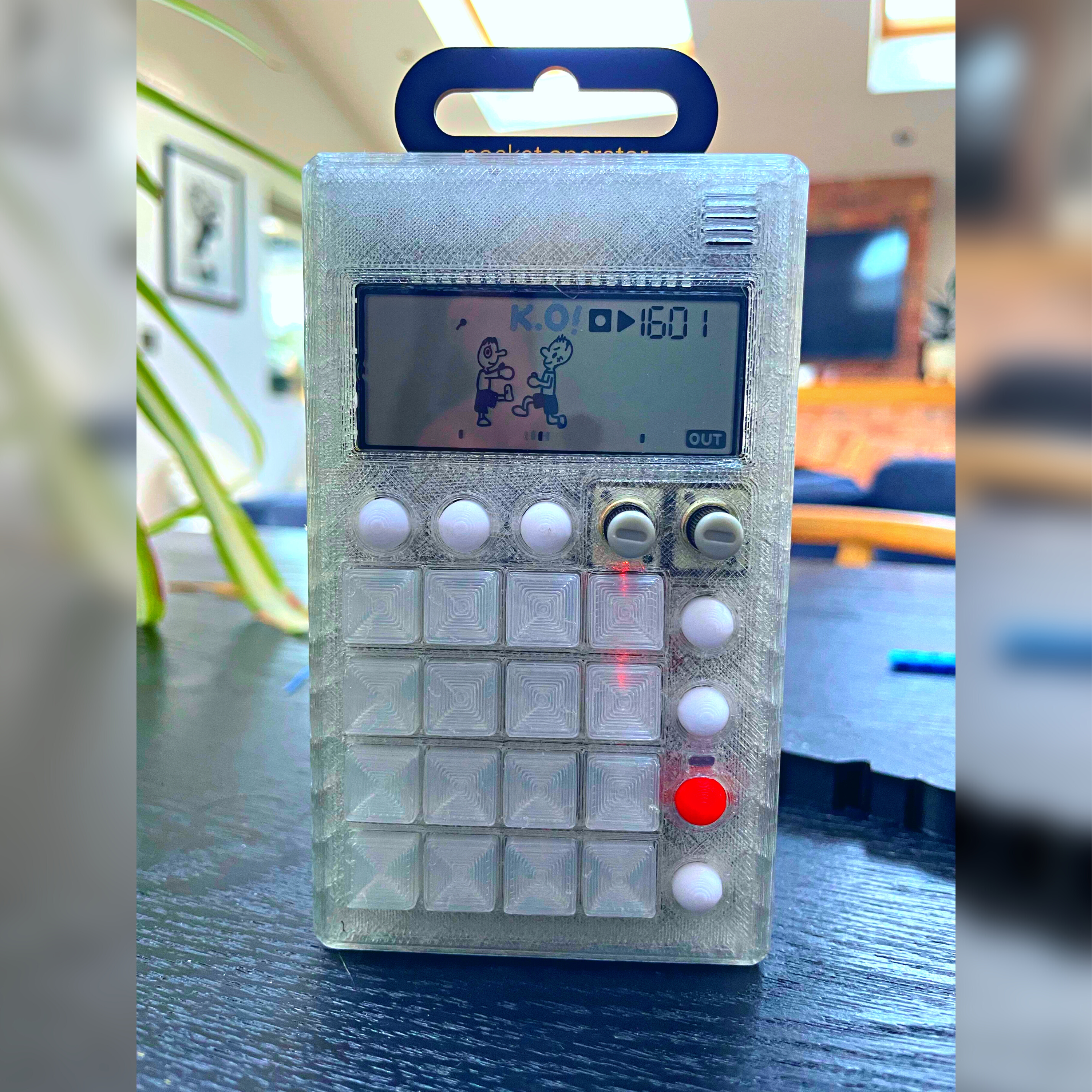 Transparent Pocket Operator Case