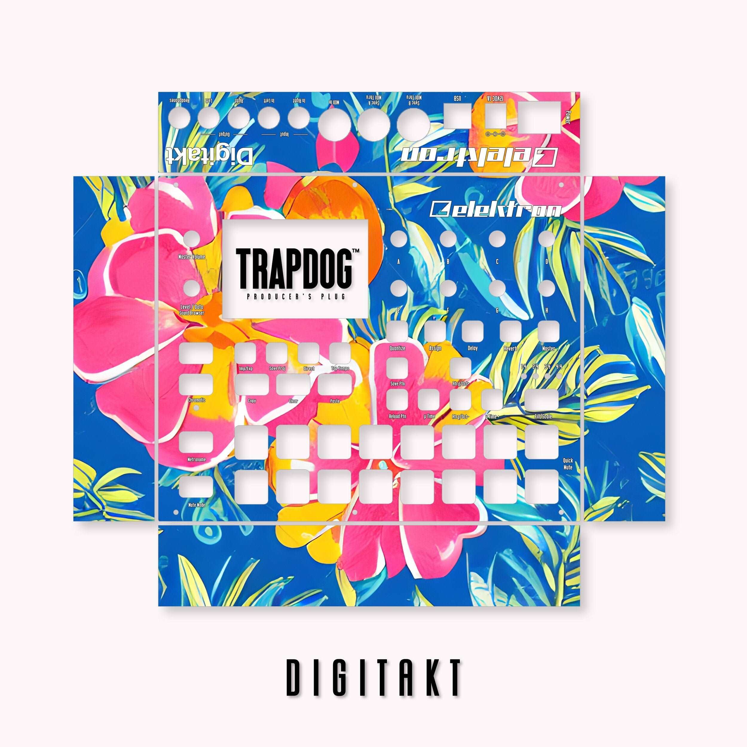 DIGITAKT Vinyl Faceplate Skin Sticker | #20