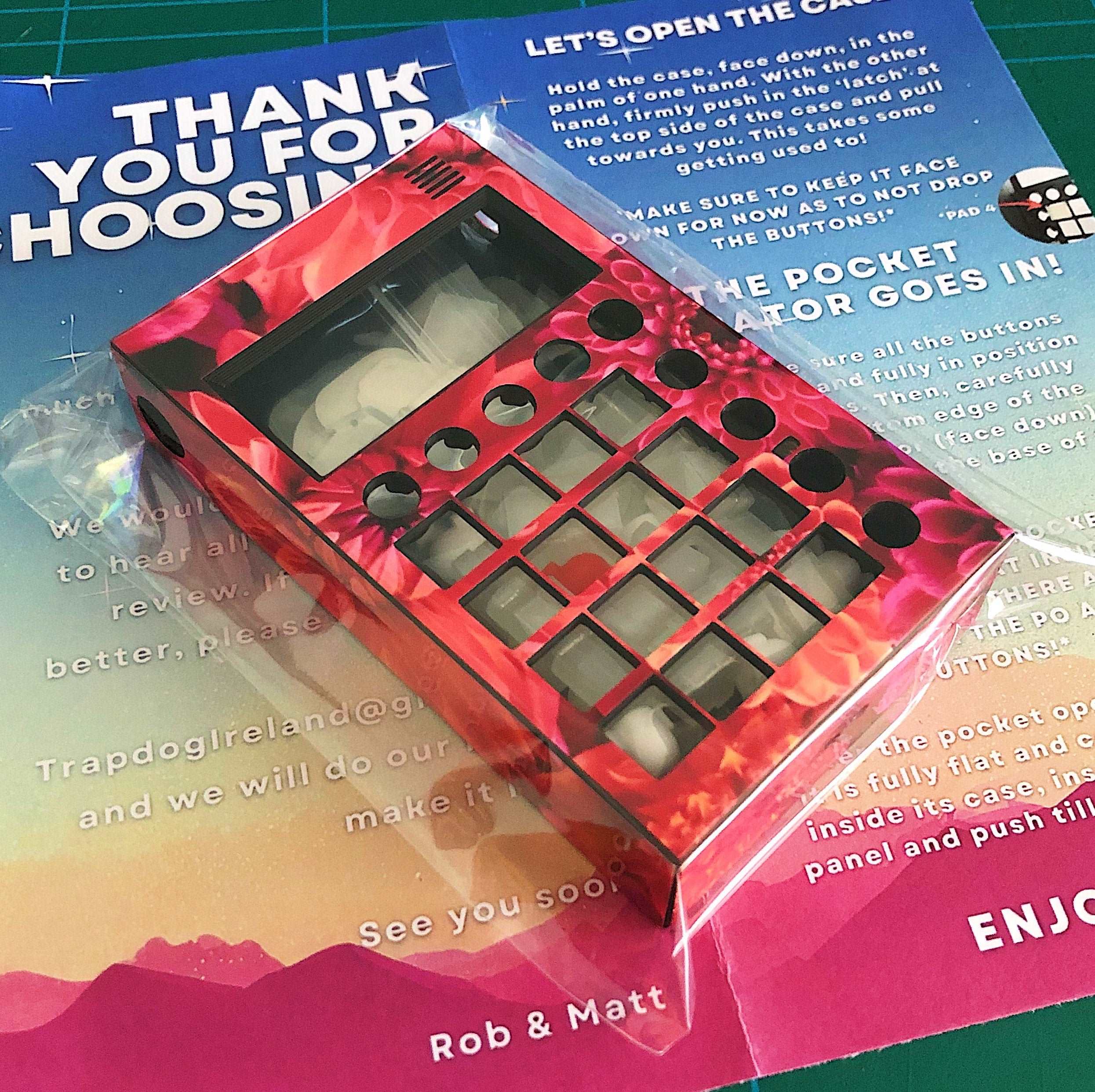 Custom Skin Pocket Operator Case | #33