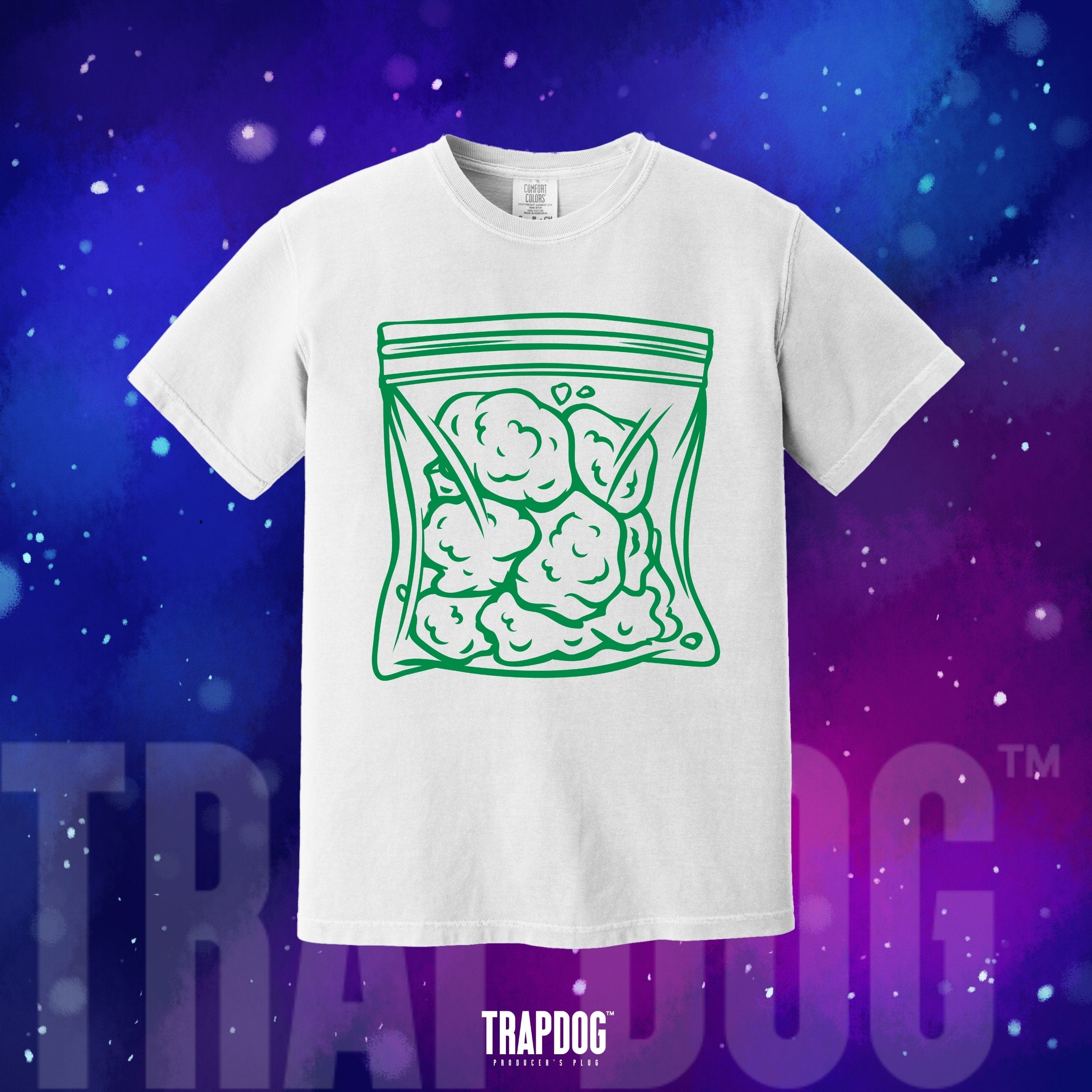 TRAPDOG® Weed Bag T-Shirt | Oddly Specific Gifts for Friends | Cannabis Silly Saying Joke Tee | Cringe Tees For Him Her and Them #11