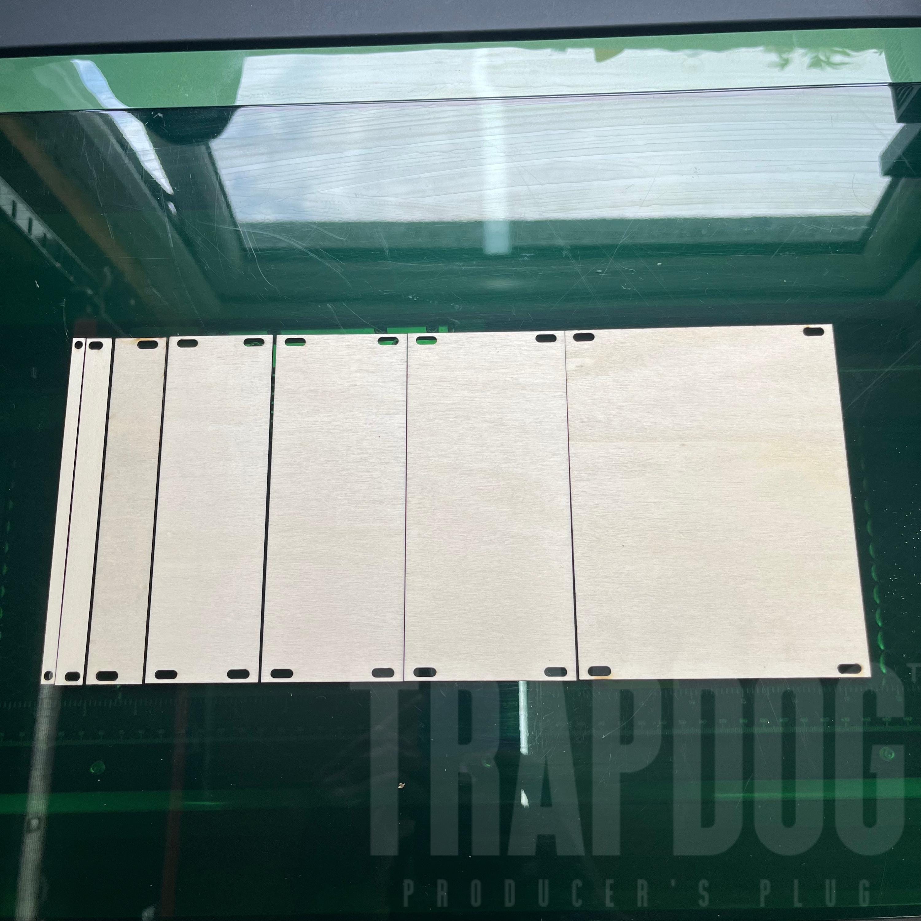 Balsa Wood Eurorack Blank Panels 1.5mm / Eurorack Blanks For Filling Gaps / Send Us A Message For Custom Sizes