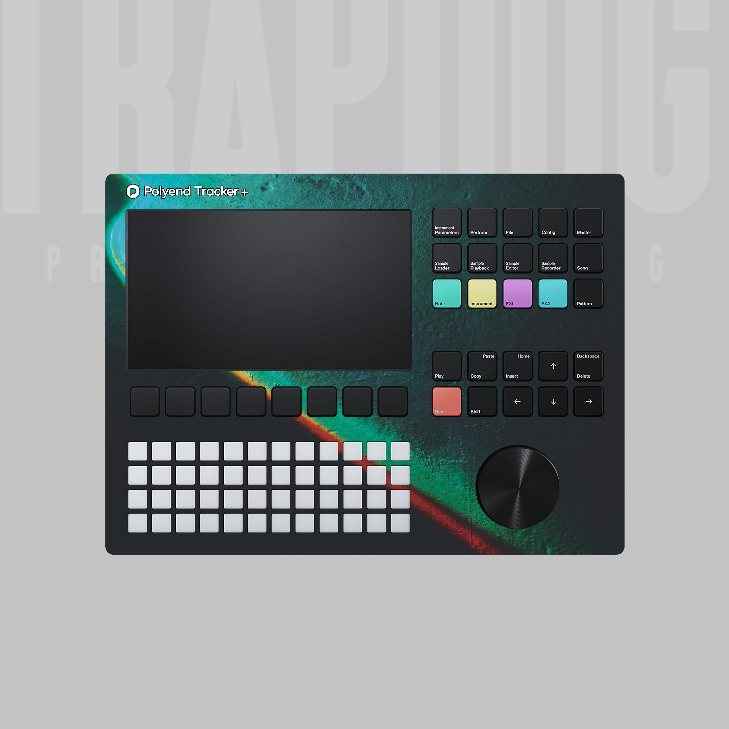 Custom Polyend Tracker / + & Play / + Vinyl Faceplate Skin Sticker | Send Us Your Artwork and Logo | #49