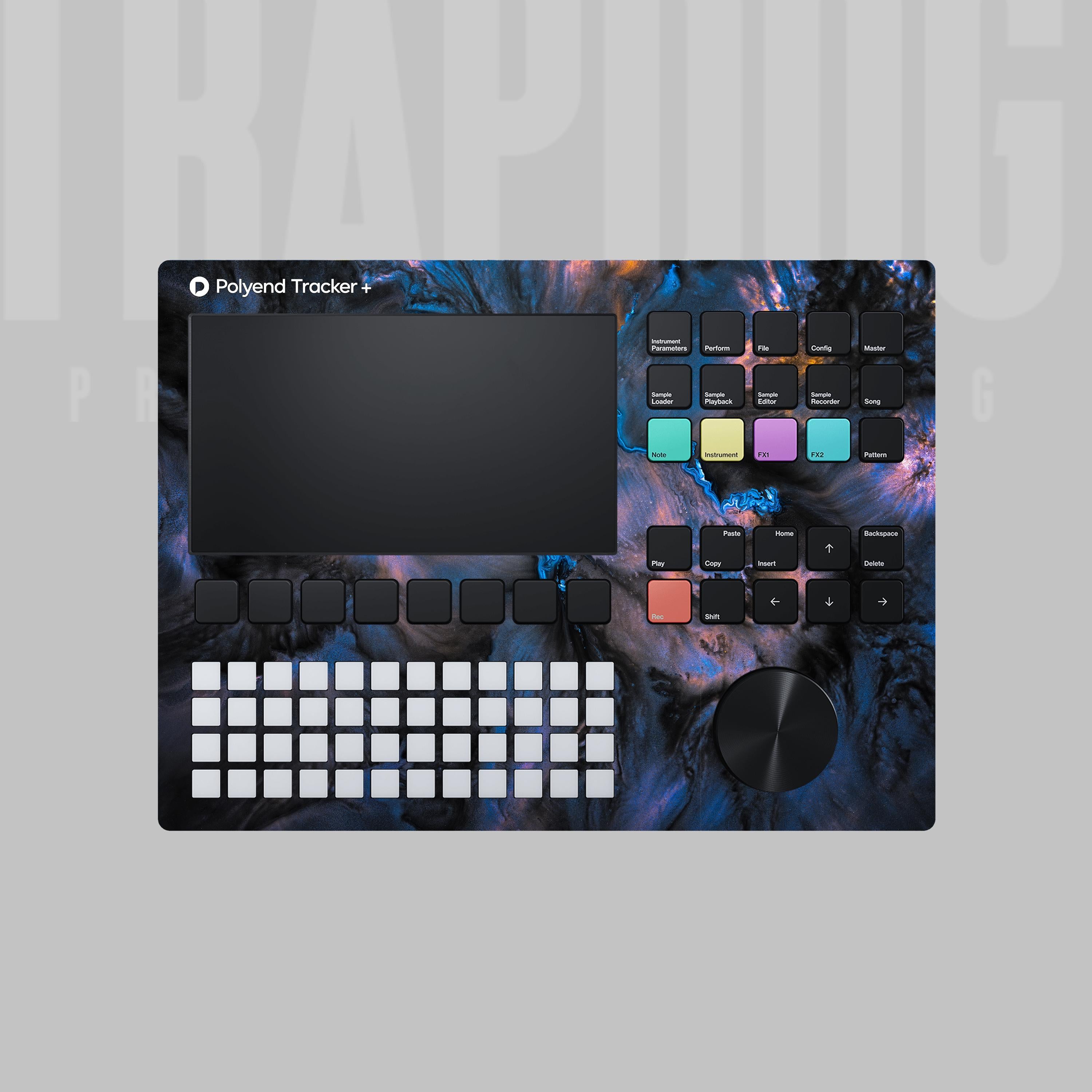Custom Polyend Tracker / + & Play / + Vinyl Faceplate Skin Sticker | Send Us Your Artwork and Logo | #60