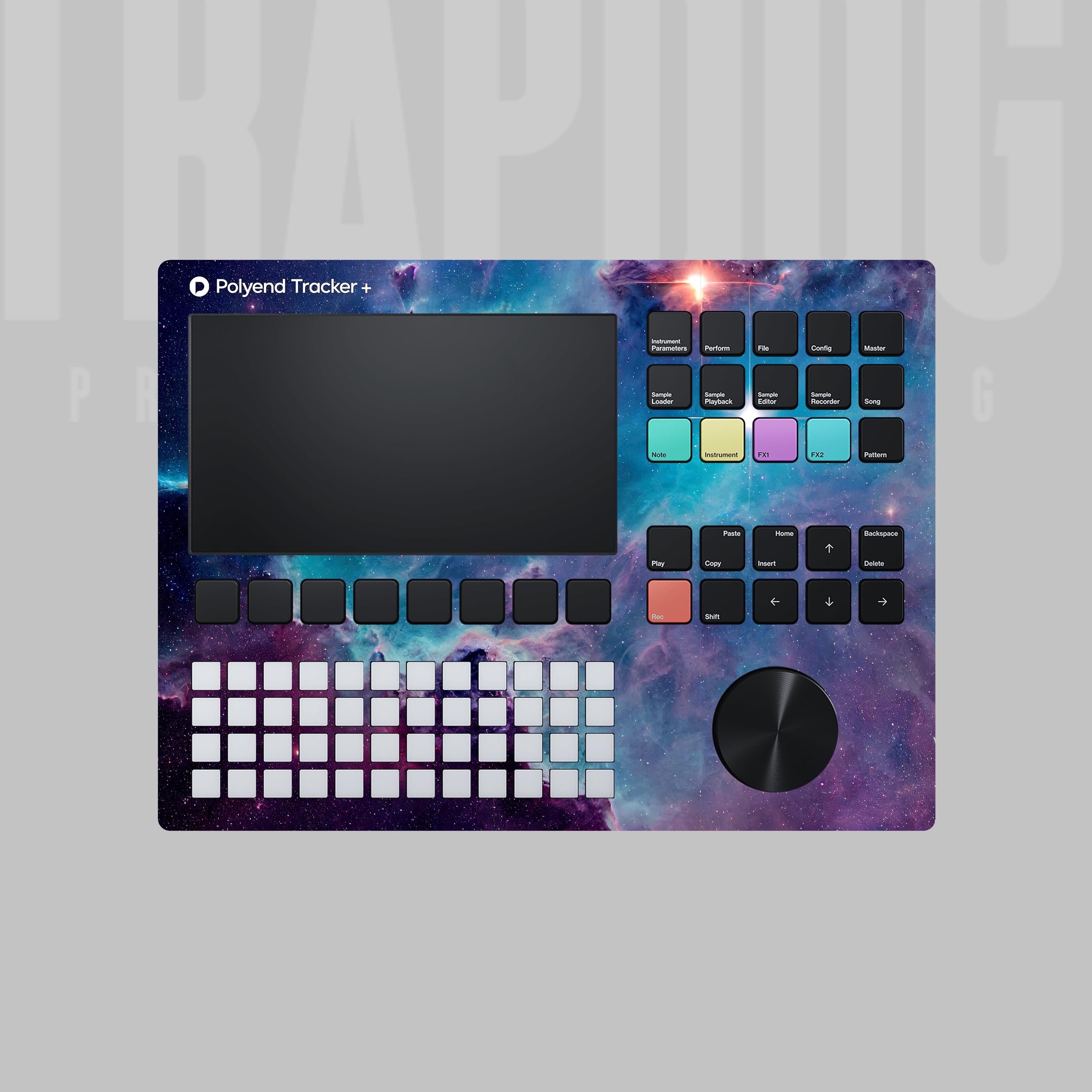 Custom Polyend Tracker / + & Play / + Vinyl Faceplate Skin Sticker | Send Us Your Artwork and Logo | #74