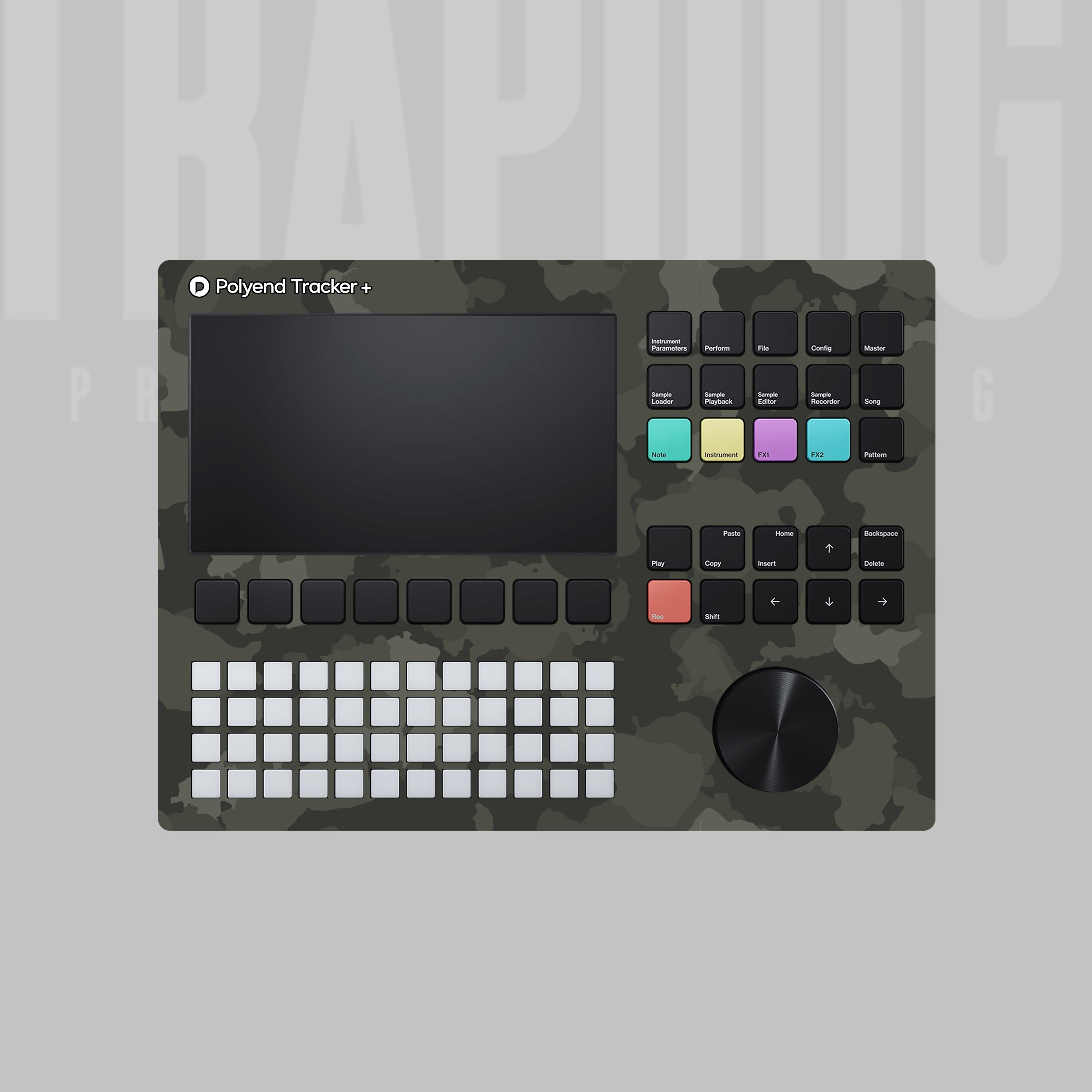 Custom Polyend Tracker / + & Play / + Vinyl Faceplate Skin Sticker | Send Us Your Artwork and Logo | #6