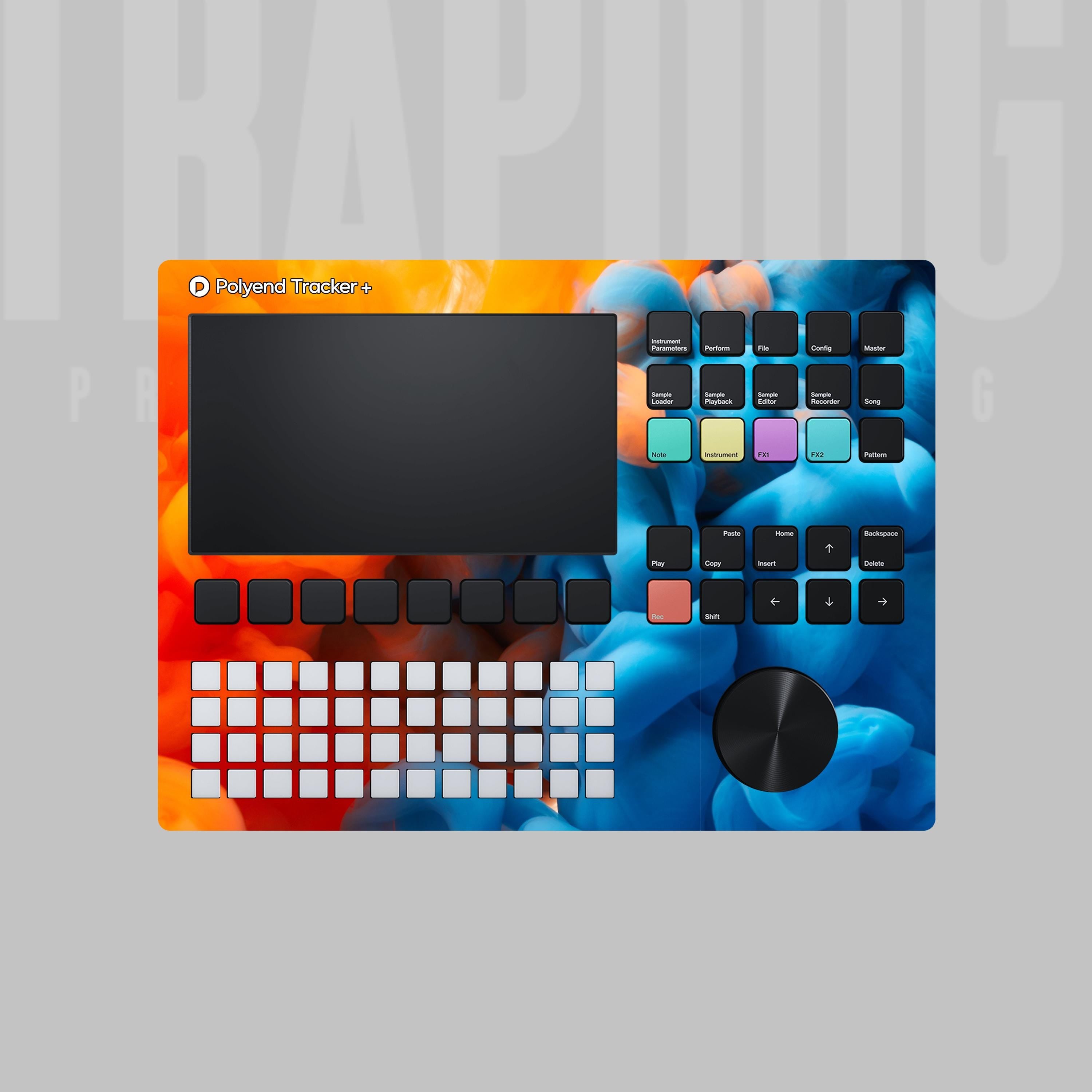 Custom Polyend Tracker / + & Play / + Vinyl Faceplate Skin Sticker | Send Us Your Artwork and Logo | #51