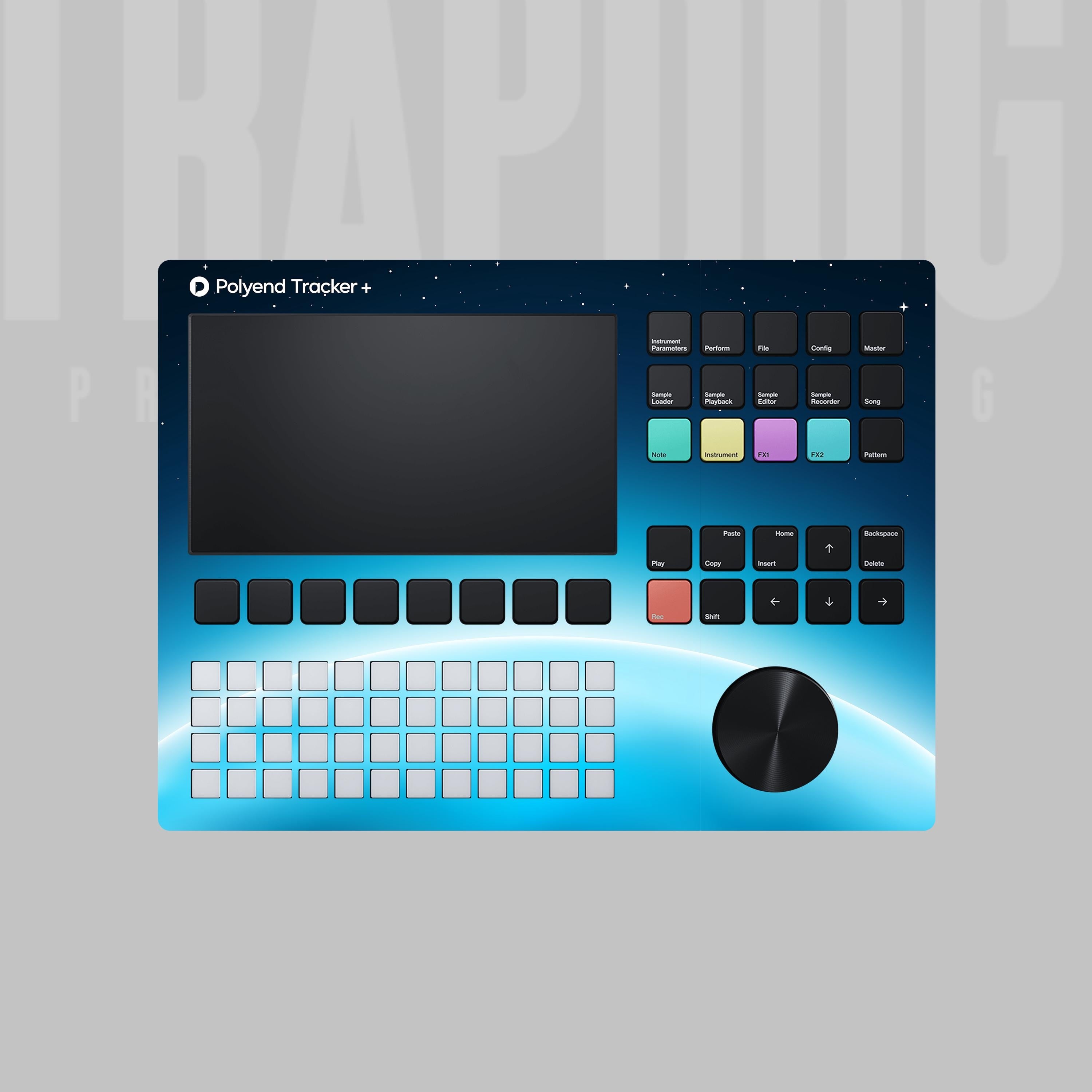 Custom Polyend Tracker / + & Play / + Vinyl Faceplate Skin Sticker | Send Us Your Artwork and Logo | #73