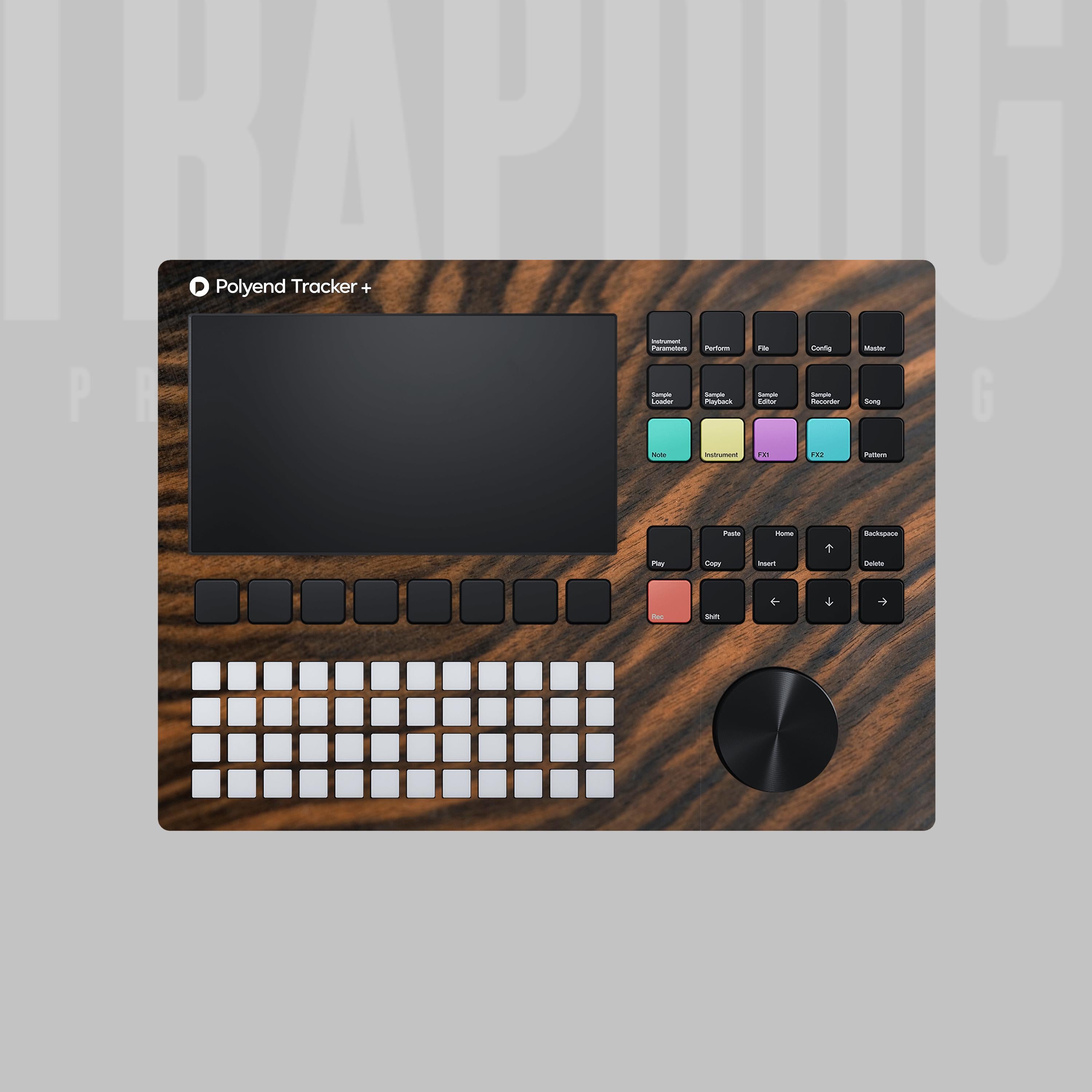 Custom Polyend Tracker / + & Play / + Vinyl Faceplate Skin Sticker | Send Us Your Artwork and Logo | #75
