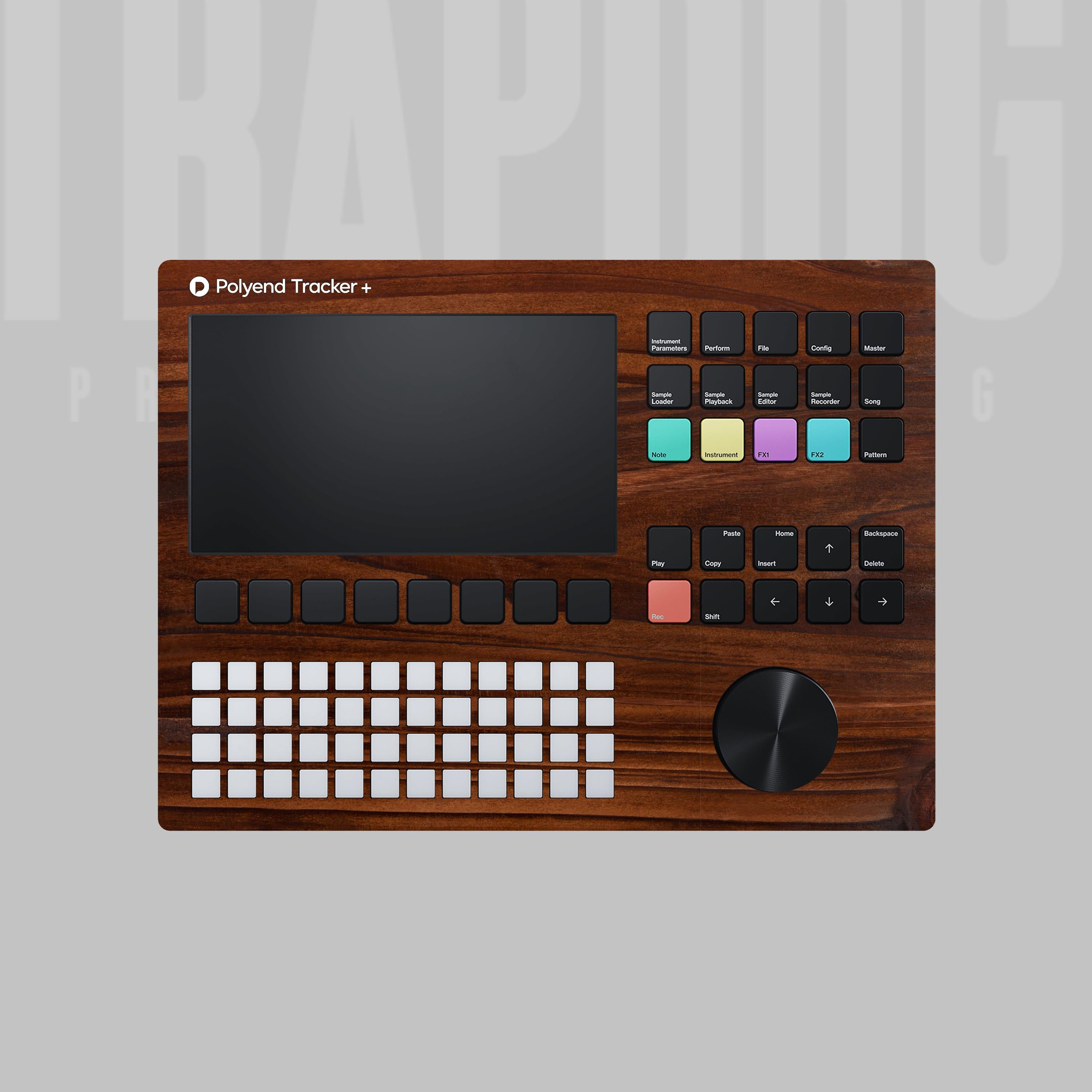 Custom Polyend Tracker / + & Play / + Vinyl Faceplate Skin Sticker | Send Us Your Artwork and Logo | #76