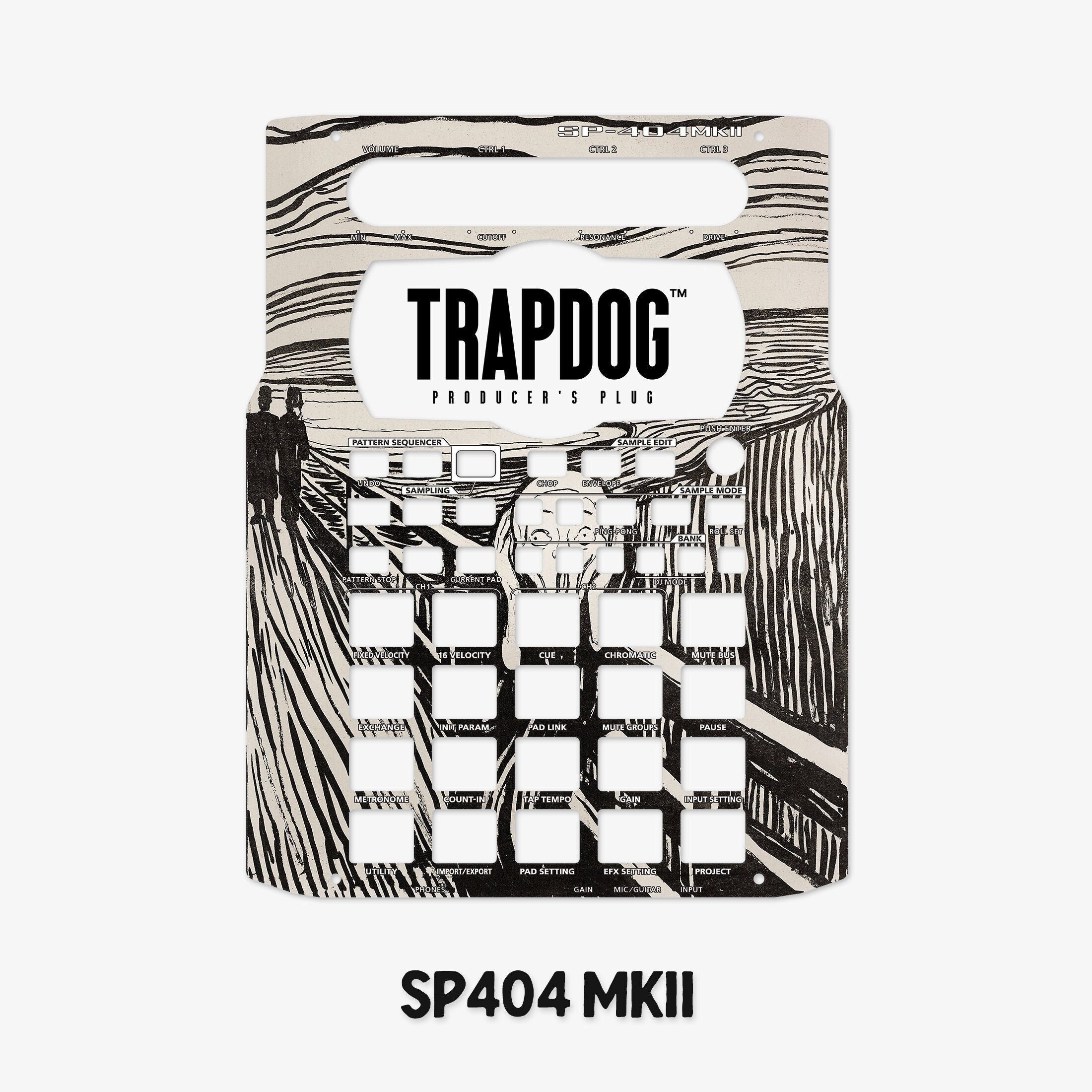SP404 MKII | A | SX | OG Vinyl Faceplate Skin Sticker | #79
