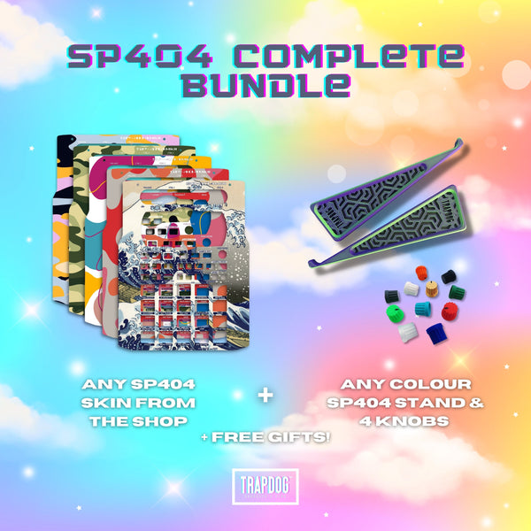 SP404 Stand, Skin & Knobs Bundle – TRAPDOG - Producer's Plug