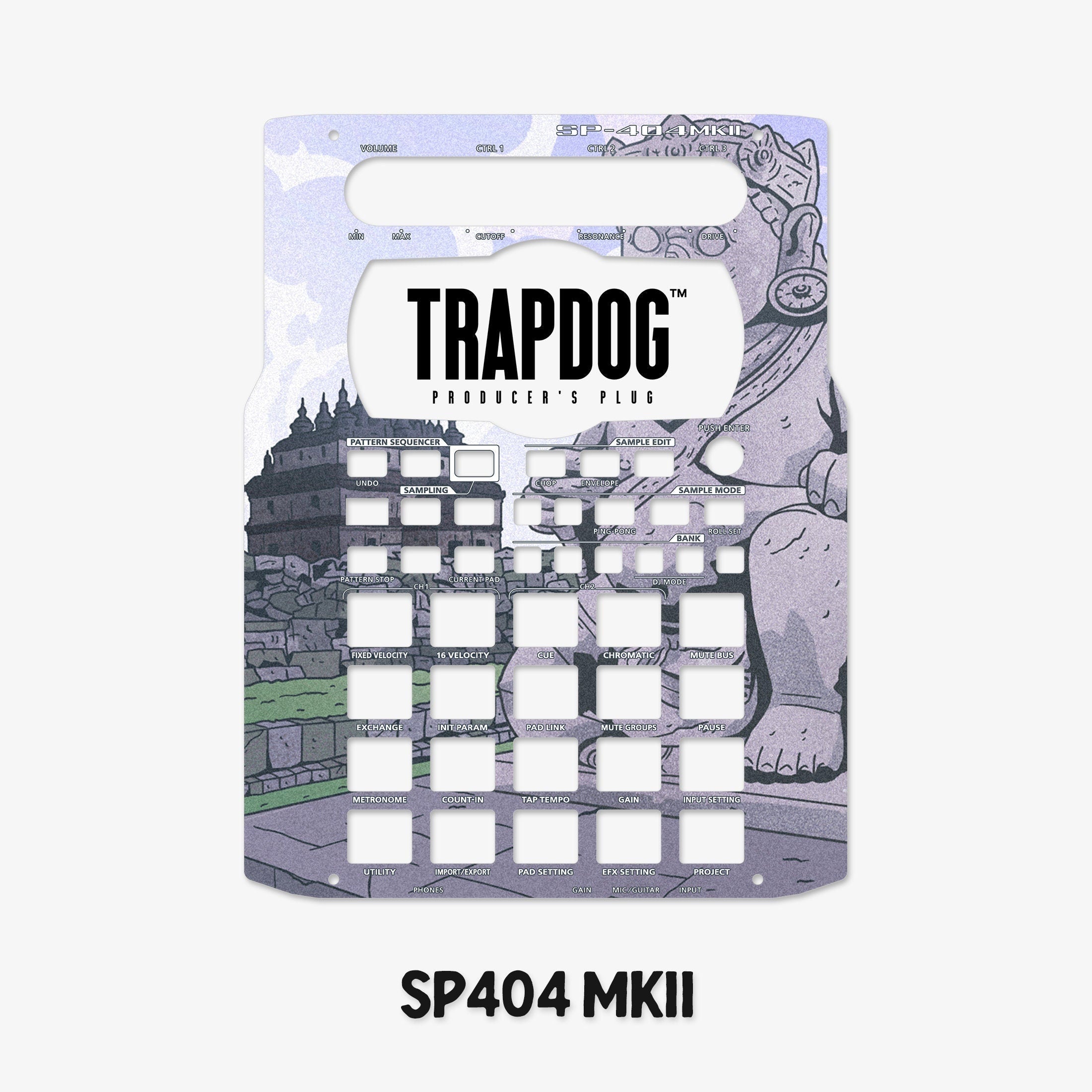 SP404 MKII | A | SX | OG Vinyl Faceplate Skin Sticker | #48