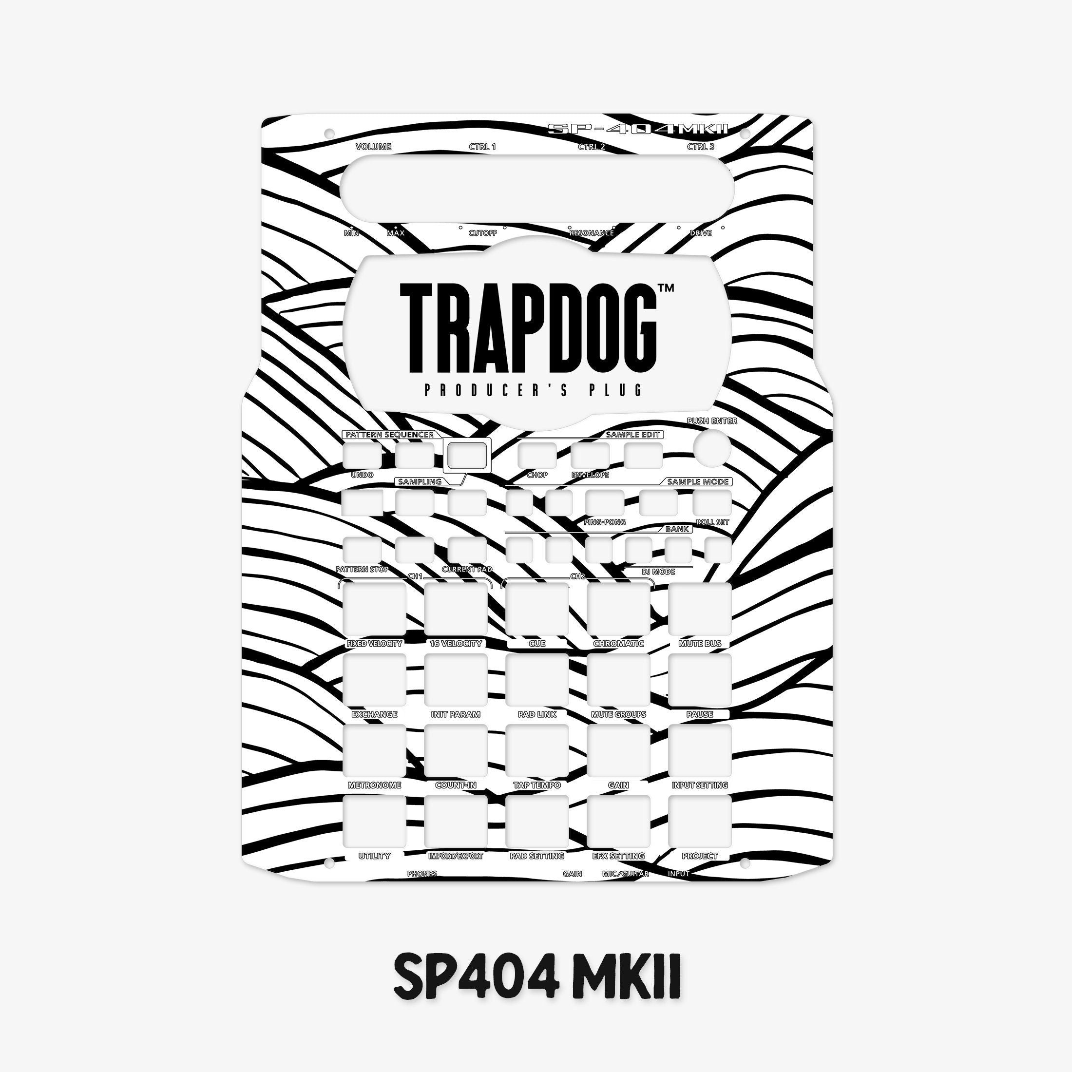 SP404 MKII | A | SX | OG Vinyl Faceplate Skin Sticker | #75