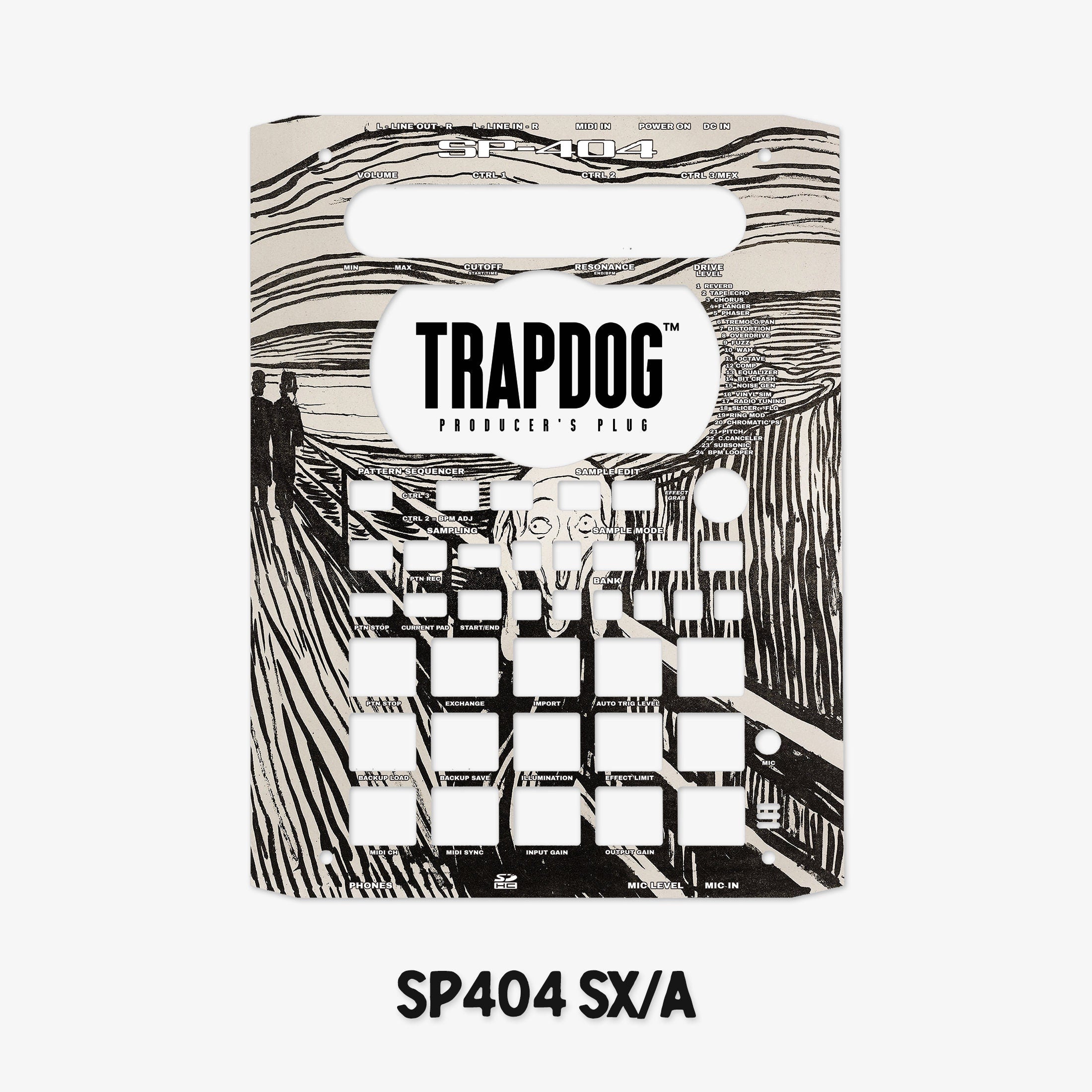 SP404 MKII | A | SX | OG Vinyl Faceplate Skin Sticker | #79